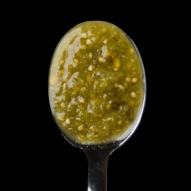 Side of Tomatillo Sauce.