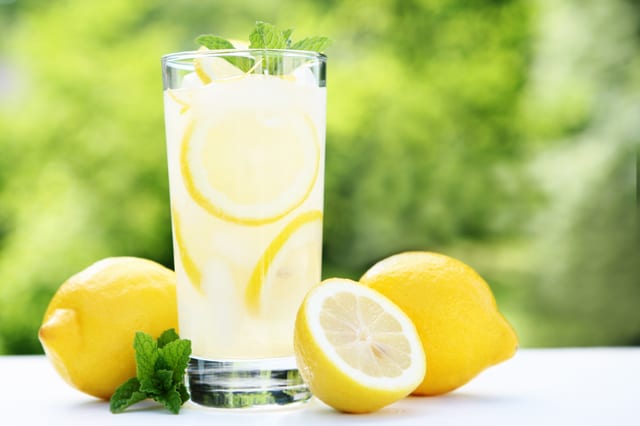 Freshly Squeezed Lemonade.